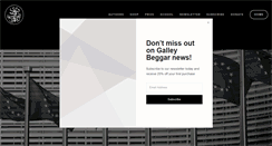 Desktop Screenshot of galleybeggar.co.uk